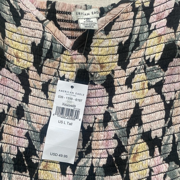 NWT American Eagle Floral Dress TALL - Picture 5 of 6